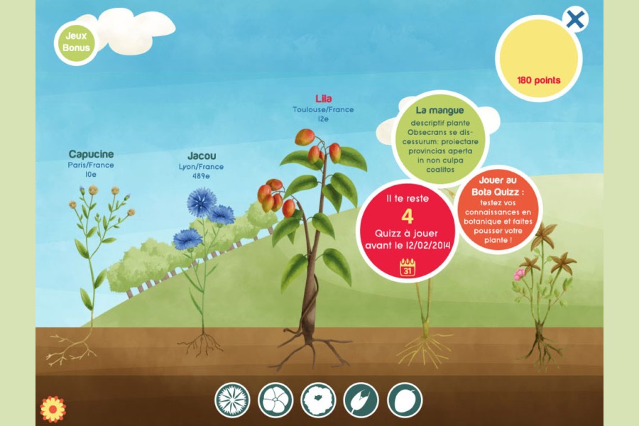 interface application Celine Vivier Graphiste Illustrateur jeux éducatifs pedagogiques Lyon