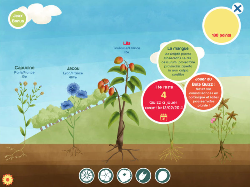 interface application Celine Vivier Graphiste Illustrateur jeux éducatifs pedagogiques Lyon