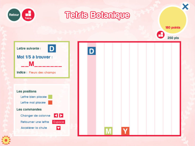 interface application jeu Celine Vivier Graphiste Illustrateur jeux éducatifs pedagogiques Lyon