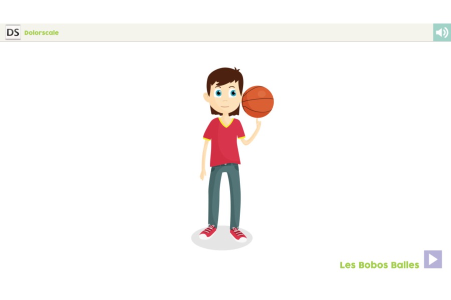 personnage activité basket Celine Vivier Graphiste Illustrateur jeux éducatifs pedagogiques Lyon